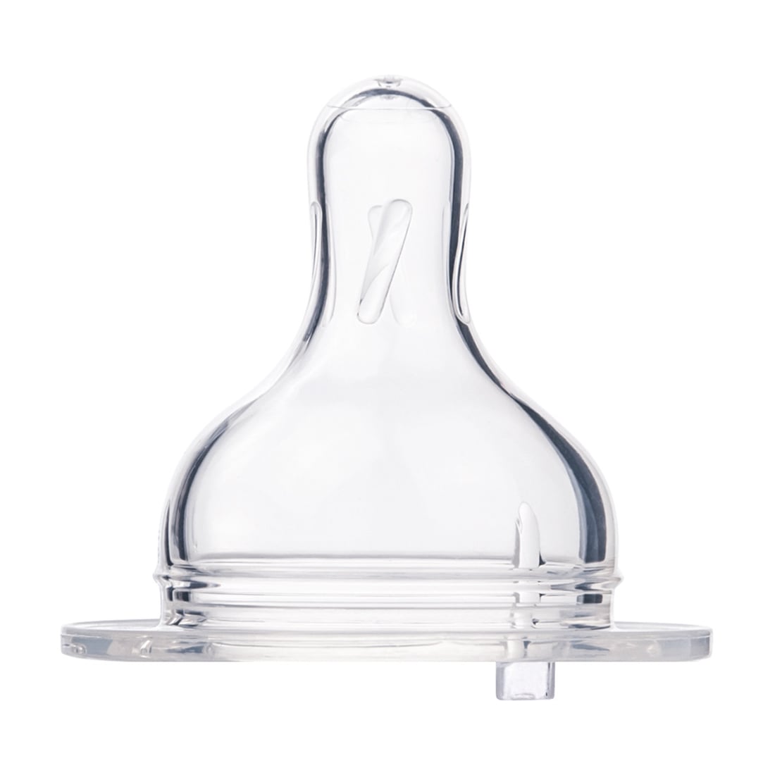 Соски силіконові Canpol Babies EasyStart до пляшечок з широким отвором, швидкий потік, 12+ місяців, 2 шт (21/732)